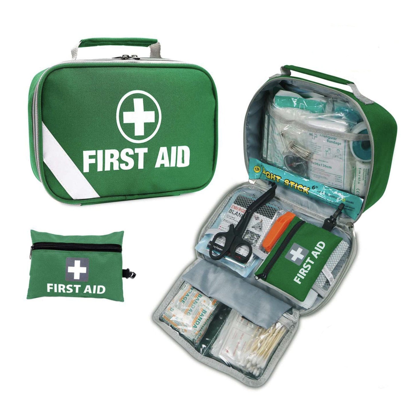 Premium 2‑in‑1 Emergency First Aid Kit 516 Pcs